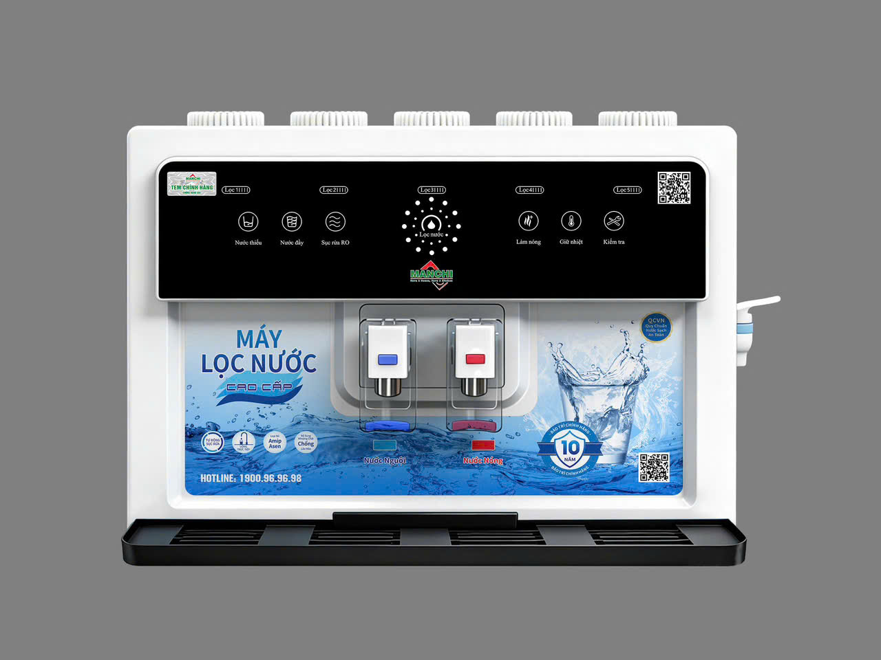 MÁY LỌC NƯỚC TREO TƯỜNG MANCHI M-666